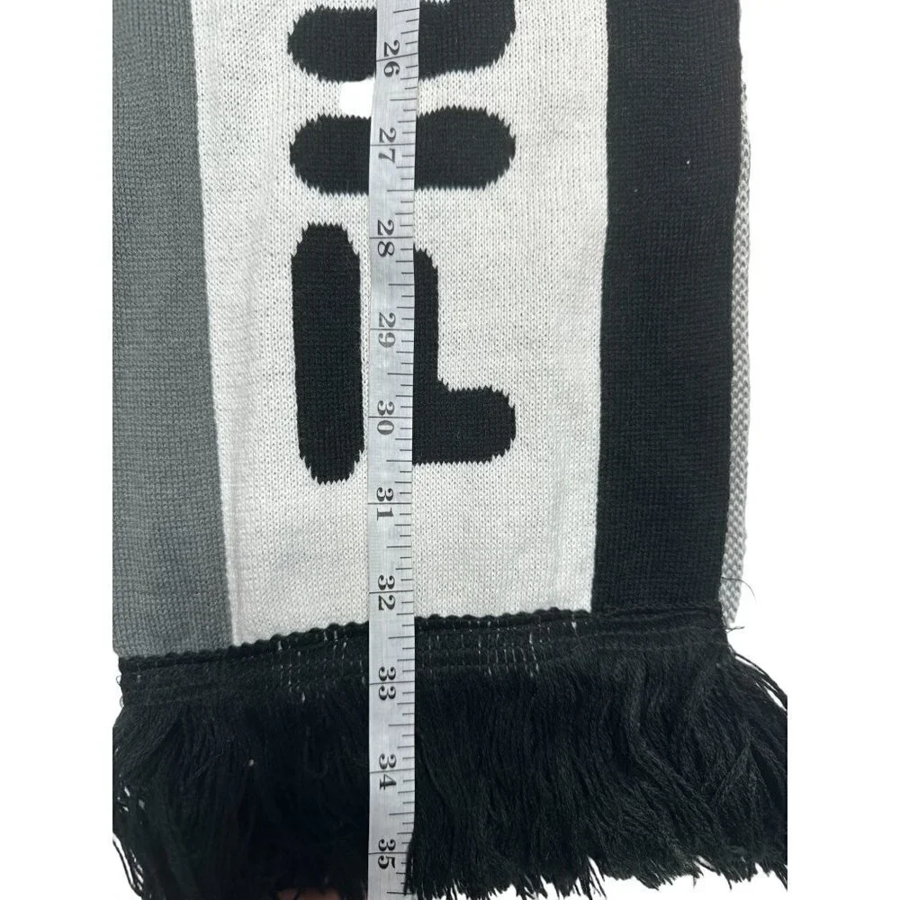 Fila winter scarf with‎ fringe, unisex